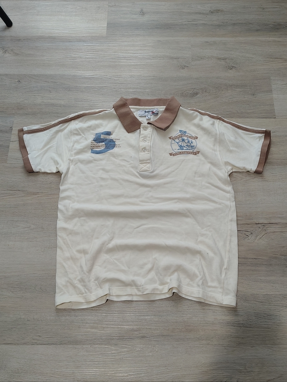 Y2K Portsmouth Polo Cream